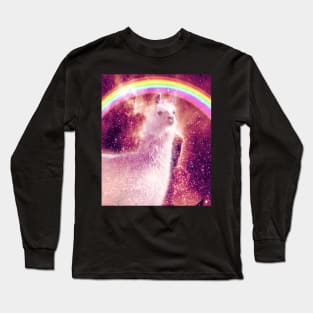 Rainbow Llama - Llama Spirit Long Sleeve T-Shirt